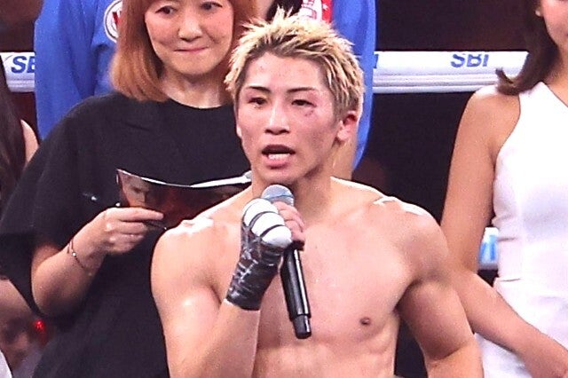 直近では５月に中谷に判定勝利した井上。写真：梅月智史（THE DIGEST写真部）