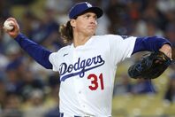 ポストシーズンでの役割に柔軟に対応する姿勢を示したドジャースのグラスノー。(C)Getty Images