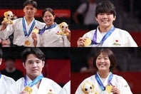 アジア大会の日本柔道のメダル数が確定した。写真：梅月智史（THE DIGEST写真部）