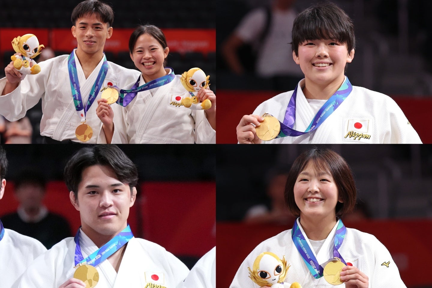 アジア大会の日本柔道のメダル数が確定した。写真：梅月智史（THE DIGEST写真部）