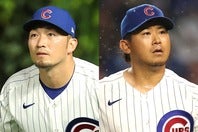 GG賞の受賞を予想された鈴木（左）と今永（右）。(C)Getty Images
