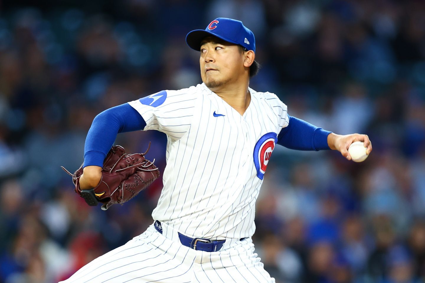 今季は二桁勝利に乗せた今永。FAとなる今オフの動向が注目される。(C)Getty Images