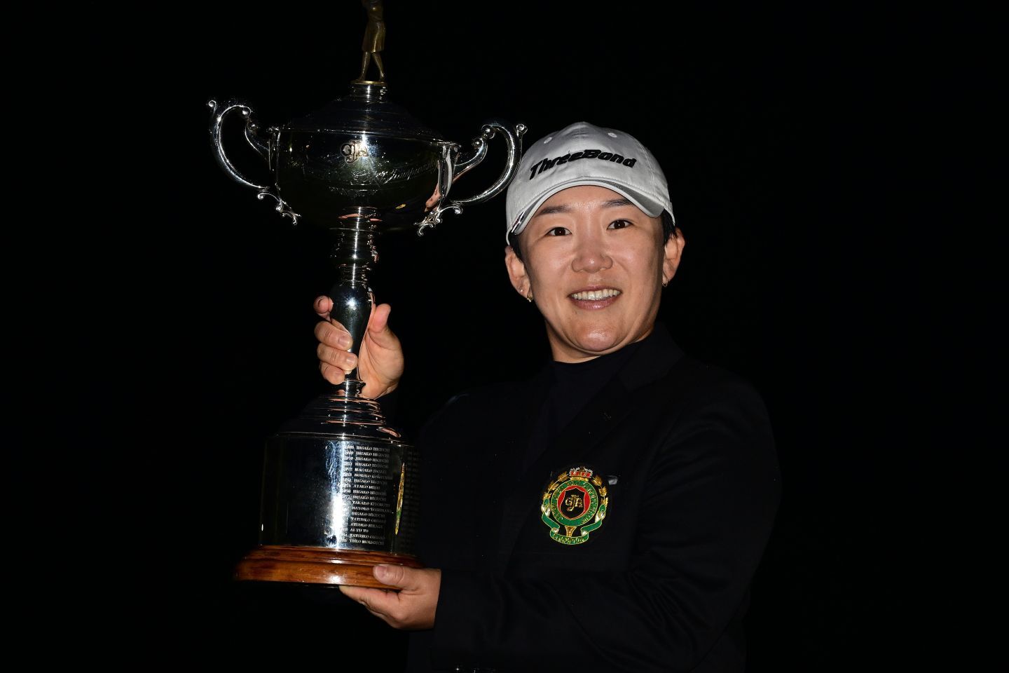 先日の日本女子オープンで優勝したばかりの申ジエプロ。ツアー30勝目を飾った。(C) Getty Images