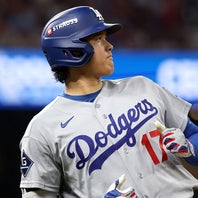 大谷はブレーブスとの第４戦に先発出場。(C)Getty Images