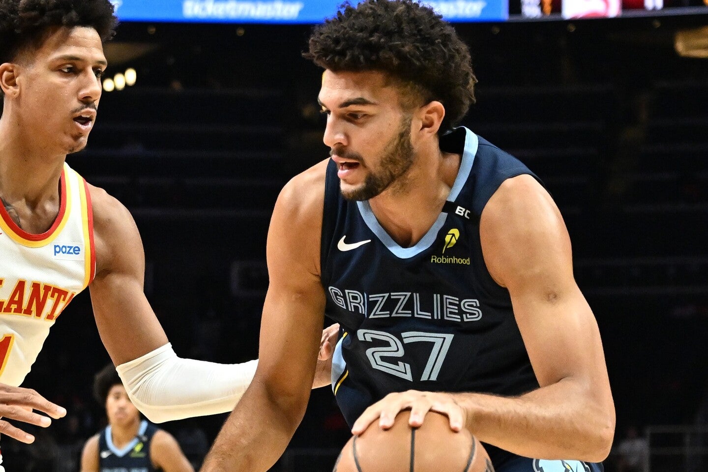 グリズリーズの期待の新人ブーザーが、上々のデビューを飾った。(C)Getty Images