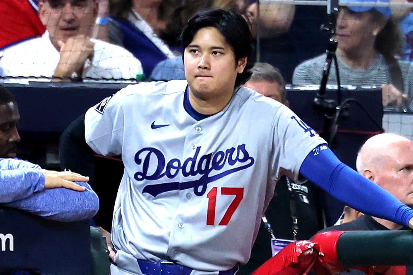 大谷はNLDSで13打数２安打だった。(C)Getty Images