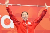 アジア大会で個人メダル13個を獲得した池江璃花子。(C)Getty Images