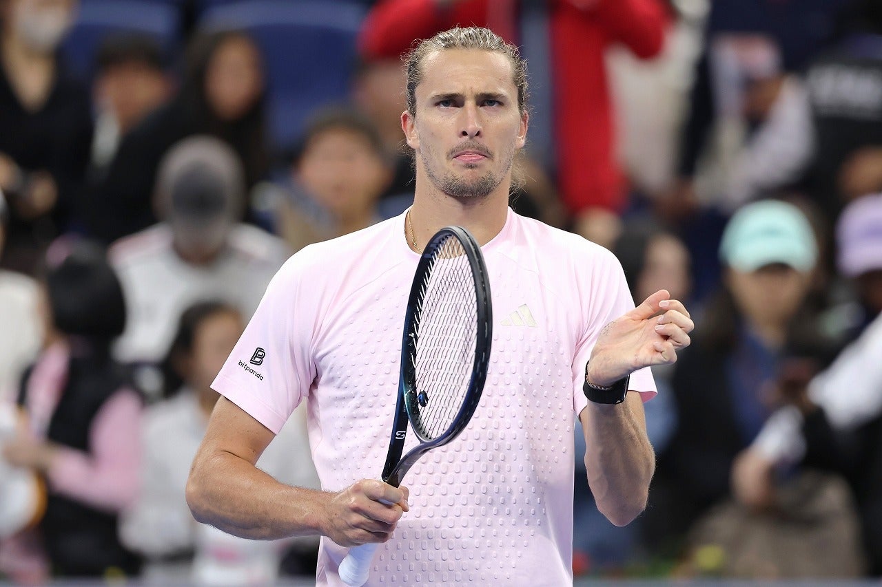 今季は全仏と全米で優勝するなど大きな結果を残し、悲願の世界１位も見えてきたズベレフだが、本人はあくまでも目の前の試合に集中することを最優先に考えているようだ。(C)Getty Images