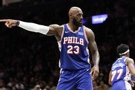 キャリア24年目のシーズンに向けて始動したレブロン。伝説は止まらない。(C)Getty Images