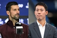 39歳となった元王者ジョコビッチ（左）も近年はケガに悩まされているだけに、類まれな才能を持ちながらもケガに苦しんだ錦織（右）の心境がわかるのだろう。(C)Getty Images
