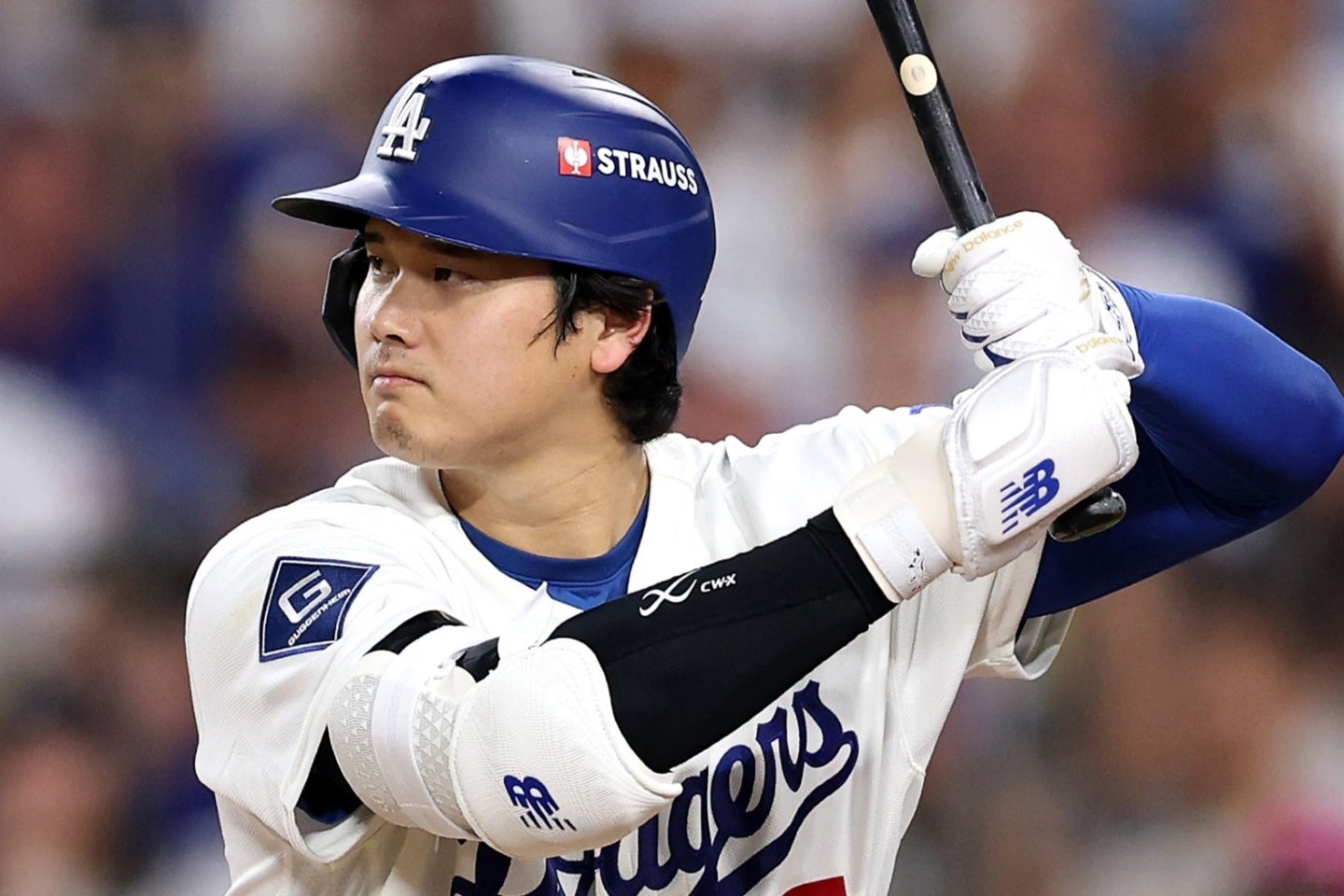 地元紙は不調の大谷翔平は打線に必要だと報じた。(C)Getty Images