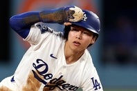 メンバー外の可能性が報じられたドジャースのキム・ヘソン。(C)Getty Images