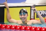 青木玲緒樹さんがSNSに豪華な観戦ショットを投稿した。(C)Getty Images