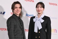 “しょまりん”こと本田真凜と宇野昌磨。写真：鈴木颯太朗