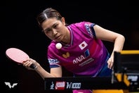 WTTチャイナスマッシュ決勝に進出した佐藤瞳。日本女子初の優勝には手が届かなかった。(C)WTT