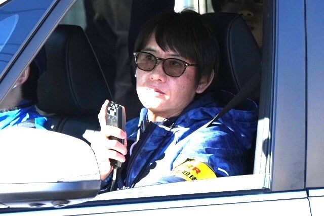 久々に箱根予選に出場する東洋大の酒井監督。(C)JMPA