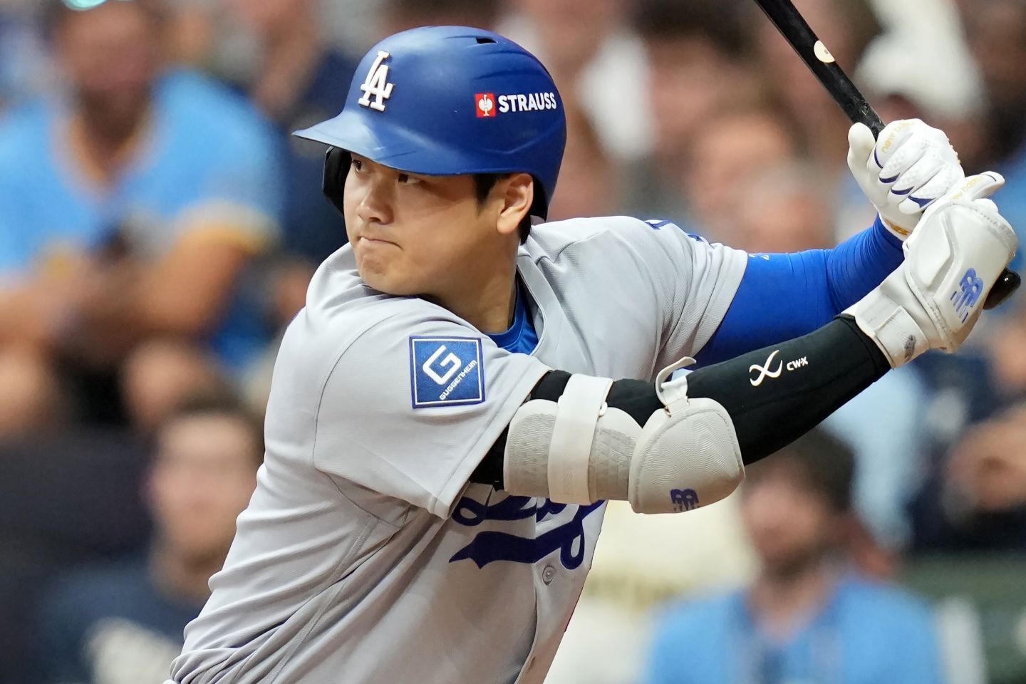 打撃不振が続くドジャースの大谷。(C)Getty Images