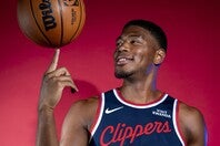 八村にとってNBAキャリア８年目。新天地クリッパーズでのシーズンが幕を開ける。(C)Getty Images