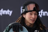 スノーボードの平野歩夢がインスタグラムでニューヘアスタイルを披露した。(C) Getty Images