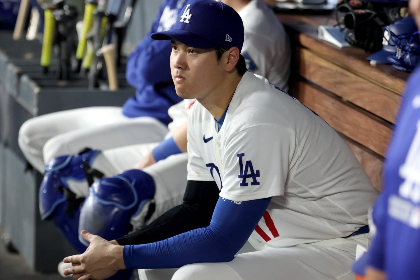 ドジャースはブルワーズに３連敗。WS進出に向けもう１敗もできなくなった。(C)Getty Images