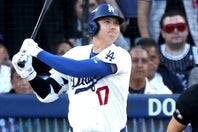 ブルワーズに３連敗したドジャースの大谷翔平。(C)Getty Images