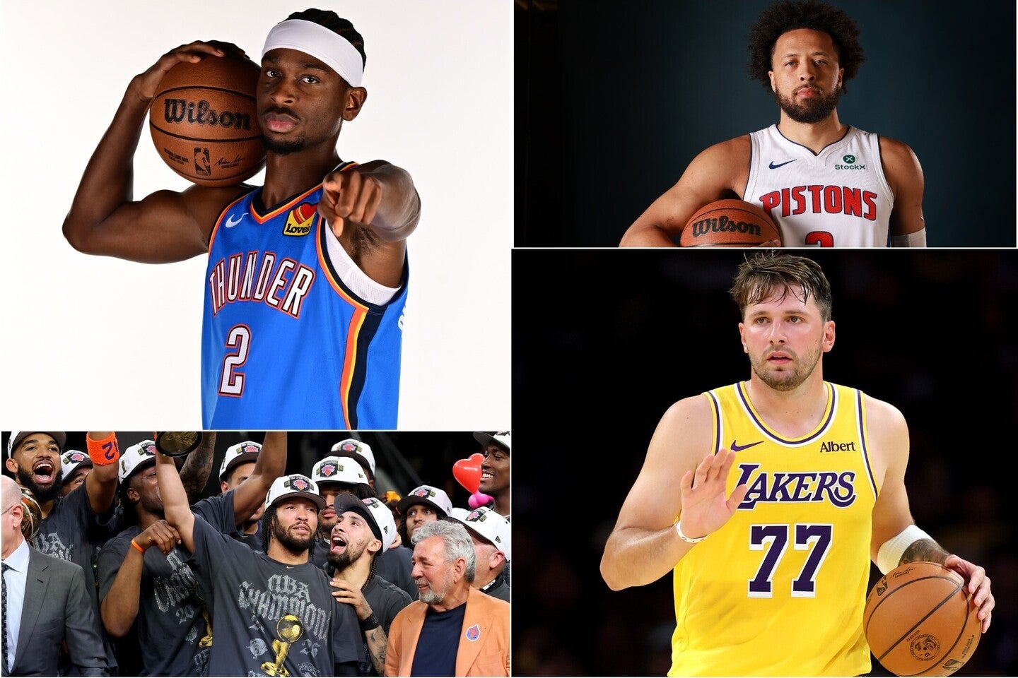 NBA新シーズンのトップPG候補たち。チームを王座に導くのは？(C)Getty Images
