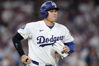 本来の打棒を発揮できていないドジャースの大谷。(C)Getty Images