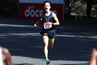 箱根駅伝の予選会で日本人トップの４位に入った東洋大の宮崎。写真：梅月智史（THE DIGEST写真部）