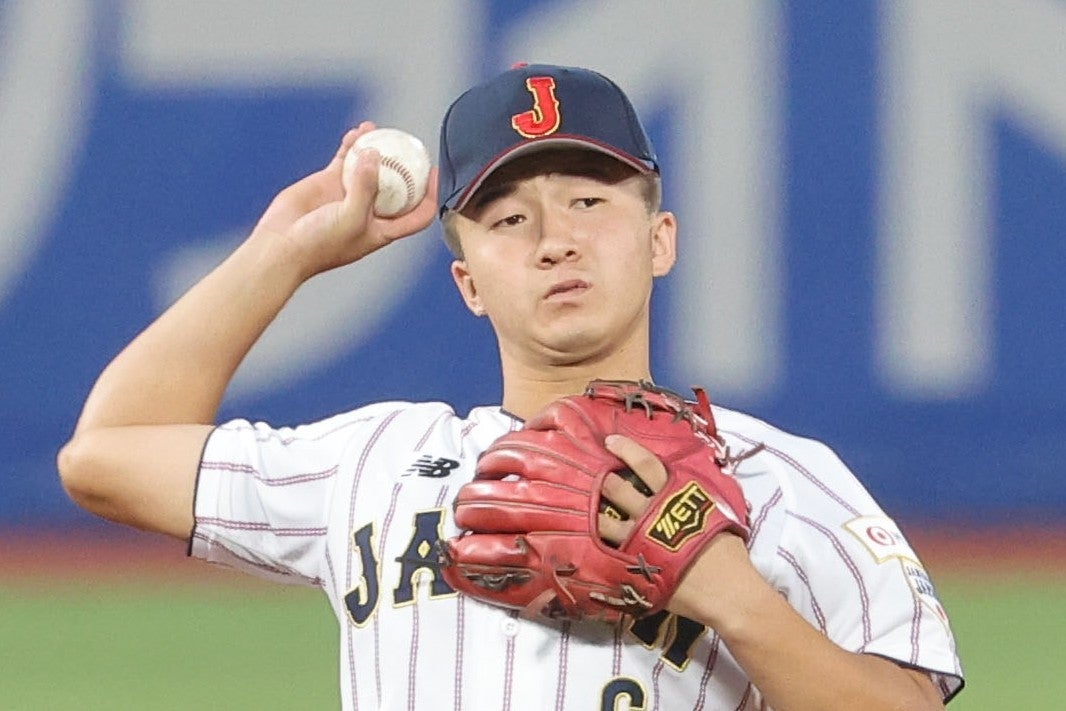 Ｕ－18壮行試合でも好守が光った横浜高の池田　写真：THE DIGEST写真部