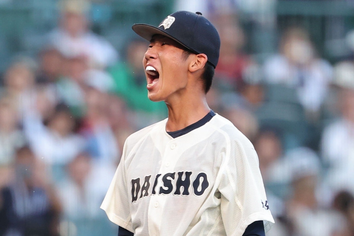 大分商・平田は甲子園でも球場の空気を変えるピッチングを見せた　写真：THE DIGEST写真部