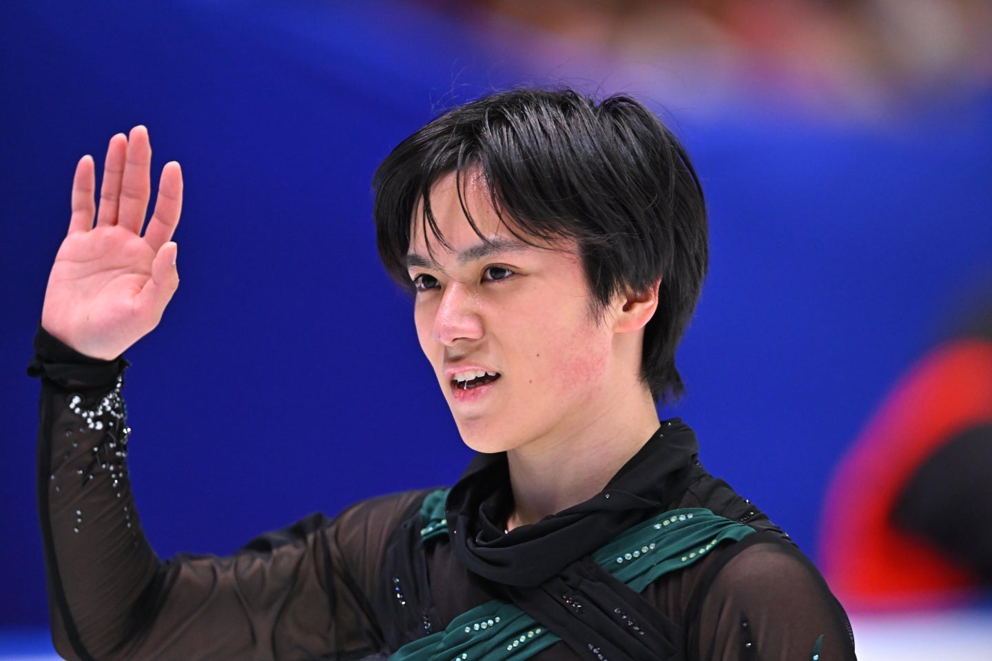 フィギュアスケーターの宇野昌磨。写真：金子拓弥（THE DIGEST写真部）