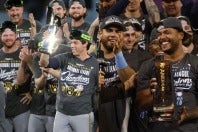 球団史上初の世界一を懸けてWSで対戦するレイズとブルワーズ。(C)Getty Images