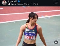 すっぴん姿からの「変身」ムービーを公開した榎本。写真：本人の公式インスタグラム（@j_gram03）より
