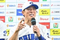 現代野球の進歩について語った松井氏。写真：金子拓弥（THE DIGEST写真部）