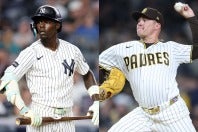 ドジャース専門メディアが、FAとなったチゾムJr.（左）、モレホン（右）の獲得を望んだ。(C)Getty Images