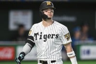 ポスティングシステムを利用してメジャー球団への移籍を目指す阪神の佐藤。(C)Getty Images