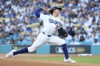 グラスノーをトレードに出す選択肢は、実は十分なリターンが期待できるとドジャース専門メディアは力説した。(C)Getty Images