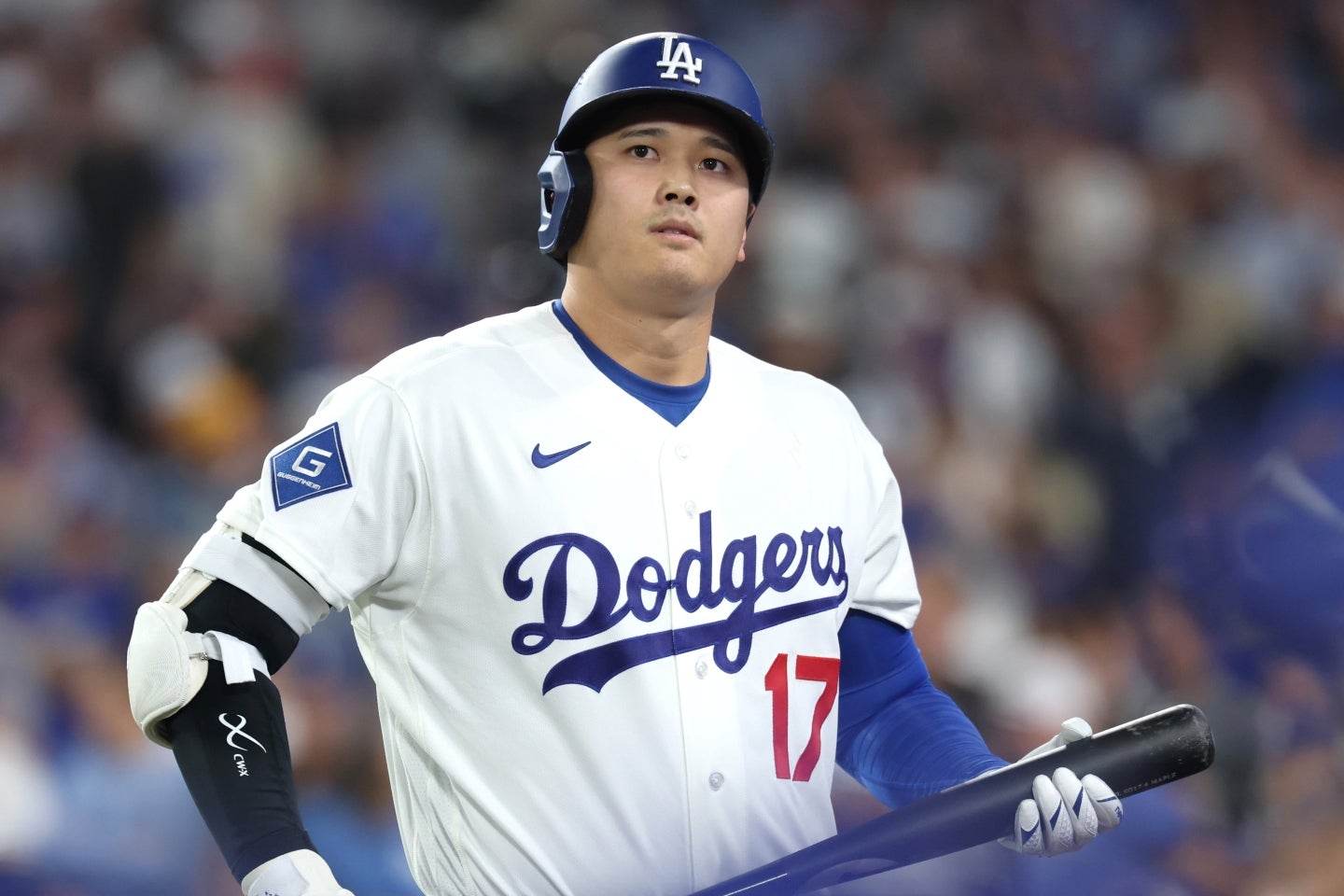 大谷のドジャースでの３年目は、リーグ優勝決定シリーズで幕を閉じた。(C)Getty Images