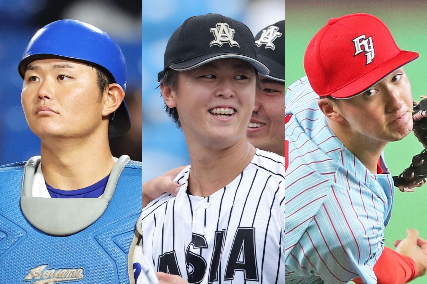 ６球団中５球団が１位で大学生を指名したパ・リーグ　写真：THE DIGEST写真部／産経新聞社