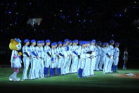 横浜スタジアムで日本シリーズ第１戦が行なわれた。写真：金子拓弥（THE DIGEST写真部）