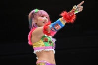 人気女子レスラーのウナギ・サヤカ。(C)THE DIGEST
