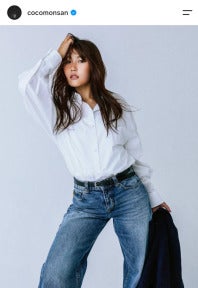スノボ五輪女王の村瀬心椛。雪上とは別人級の姿をインスタに投稿した。画像は本人のインスタグラムのスクリーンショット
