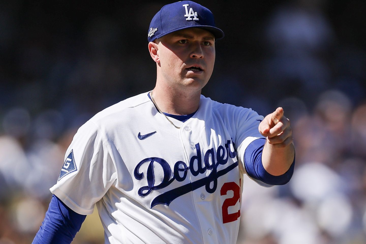ドジャースとの再契約が注目されるスクーバル。(C)Getty Images