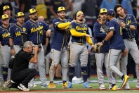球団史上初のWS制覇まであと１勝に迫っているブルワーズ。(C)Getty Images