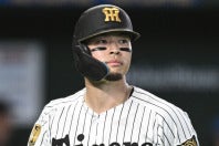 ポスティングシステムでメジャーに挑戦する佐藤輝明。写真：鈴木颯太朗