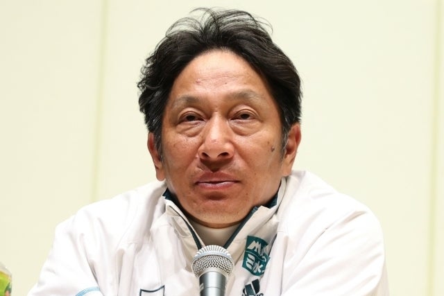 スポーツ部を持つ企業に対してエールを送った原監督。写真：滝川敏之