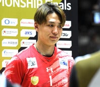 バレーボール日本代表で今季はサントリーの新主将に就いた小野寺太志。写真：金子拓弥（THE DIGEST写真部）