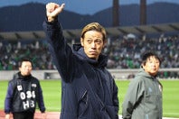 自身11か国目となるシンガポールでプレーしている本田。写真：梅月智史（THE DIGEST写真部）