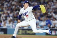 MLB２年目は５勝だったドジャースの佐々木。(C)Getty Images