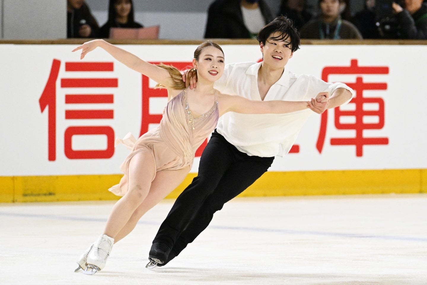 “りかしん”こと紀平梨花／西山真瑚組。写真：松尾/アフロスポーツ